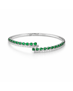 Emerald Royale Open Cuff
