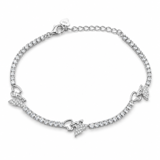 Aira Butterfly Tennis Bracelet
