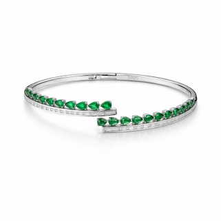 Emerald Royale Open Cuff