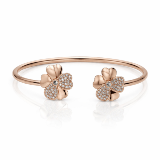 Sillove Blossom Clover Bracelet Kada